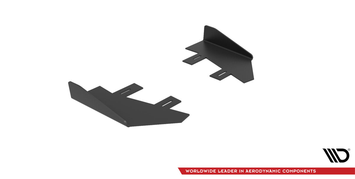 Diffusor Flaps passend für Ford Mondeo Sport Mk5 FL / Fusion Sport Mk2 FL schwarz Hochglanz