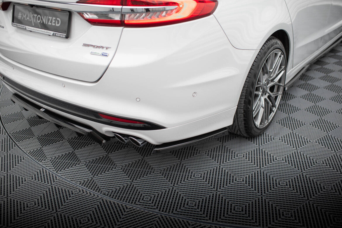 Diffusor Flaps passend für Ford Mondeo Sport Mk5 FL / Fusion Sport Mk2 FL schwarz Hochglanz