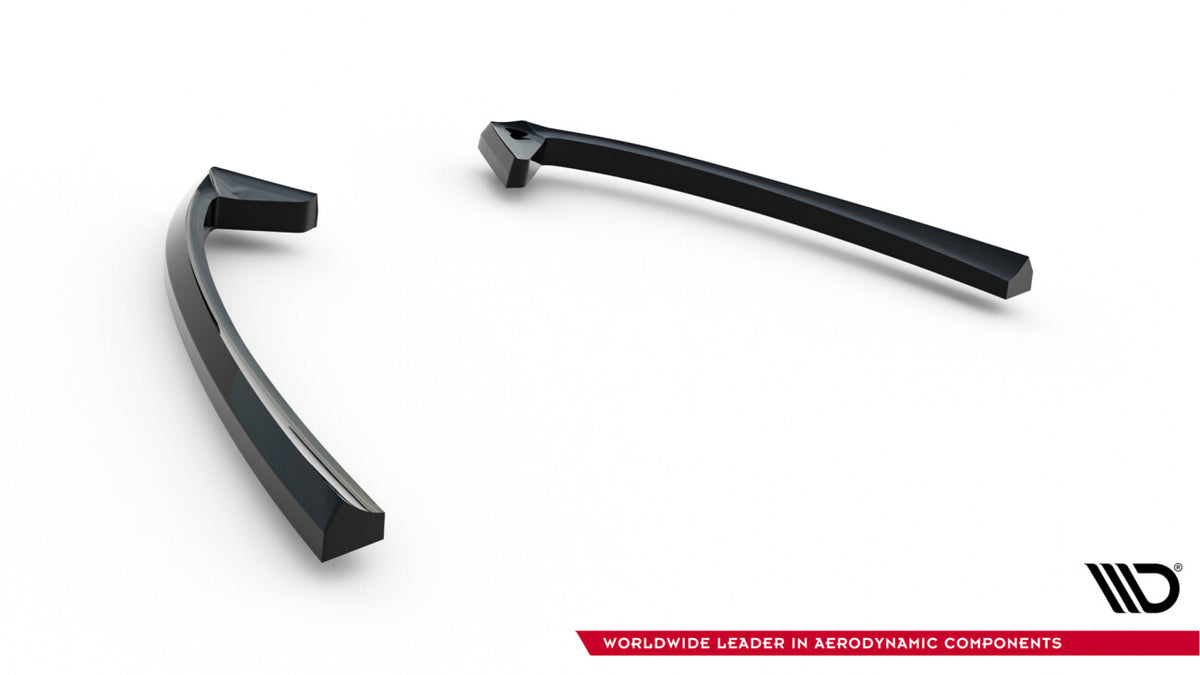 Diffusor Flaps passend für Ford Mondeo ST-Line Limousine Mk4 FL schwarz Hochglanz