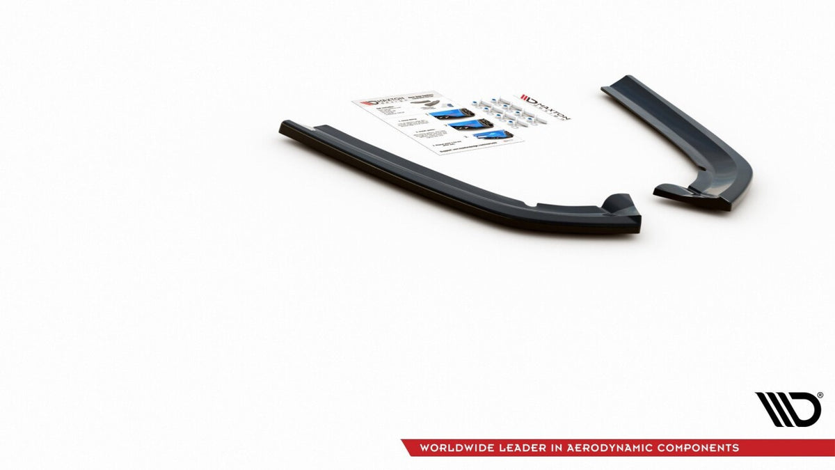 Diffusor Flaps passend für Ford Mondeo Vignale Mk5 FL Carbon Look