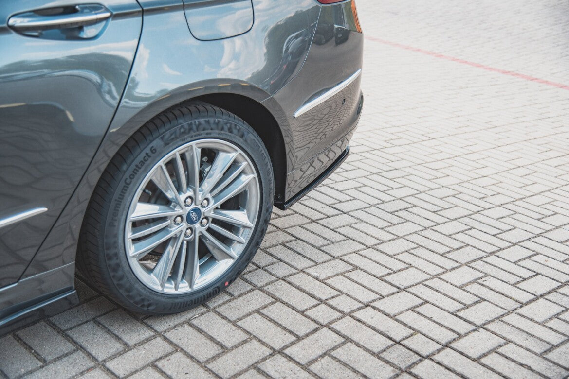 Diffusor Flaps passend für Ford Mondeo Vignale Mk5 FL schwarz Hochglanz