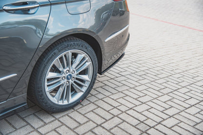 Diffusor Flaps passend für Ford Mondeo Vignale Mk5 FL schwarz Hochglanz