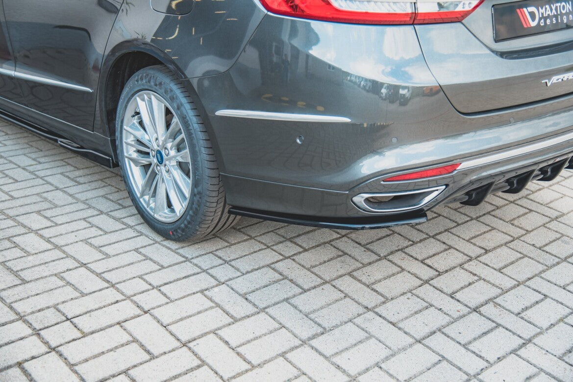 Diffusor Flaps passend für Ford Mondeo Vignale Mk5 FL schwarz matt