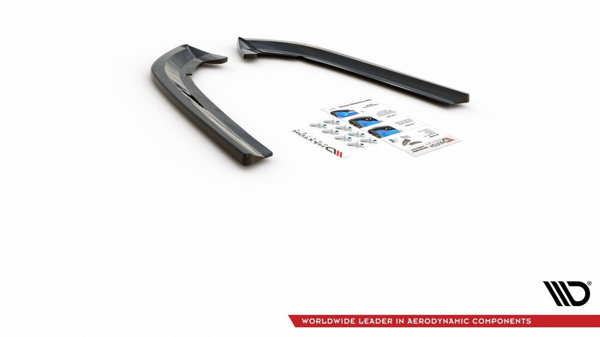 Diffusor Flaps passend für Ford Mondeo Vignale Mk5 FL schwarz matt