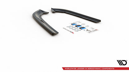 Diffusor Flaps passend für Ford Mondeo Vignale Mk5 FL schwarz matt