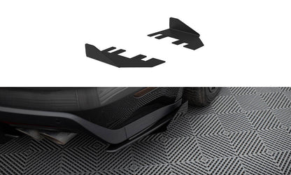 Diffusor Flaps passend für Ford Mustang GT Mk6 schwarz Hochglanz