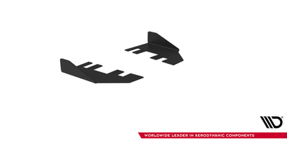Diffusor Flaps passend für Ford Mustang GT Mk6 schwarz Hochglanz