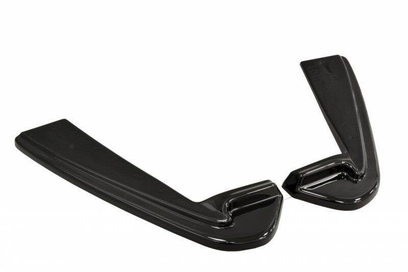 Diffusor Flaps passend für Ford Mustang GT Mk6 schwarz Hochglanz