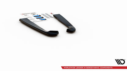 Diffusor Flaps passend für Ford Mustang Mk. 6 FL schwarz Hochglanz