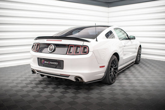 Diffusor Flaps passend für Ford Mustang Mk5 FL schwarz Hochglanz