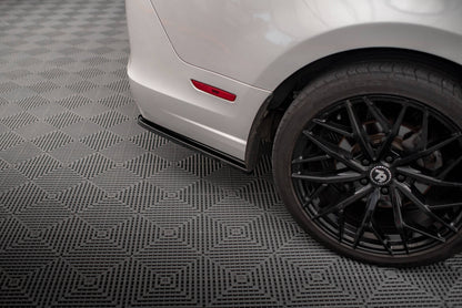 Diffusor Flaps passend für Ford Mustang Mk5 FL schwarz Hochglanz