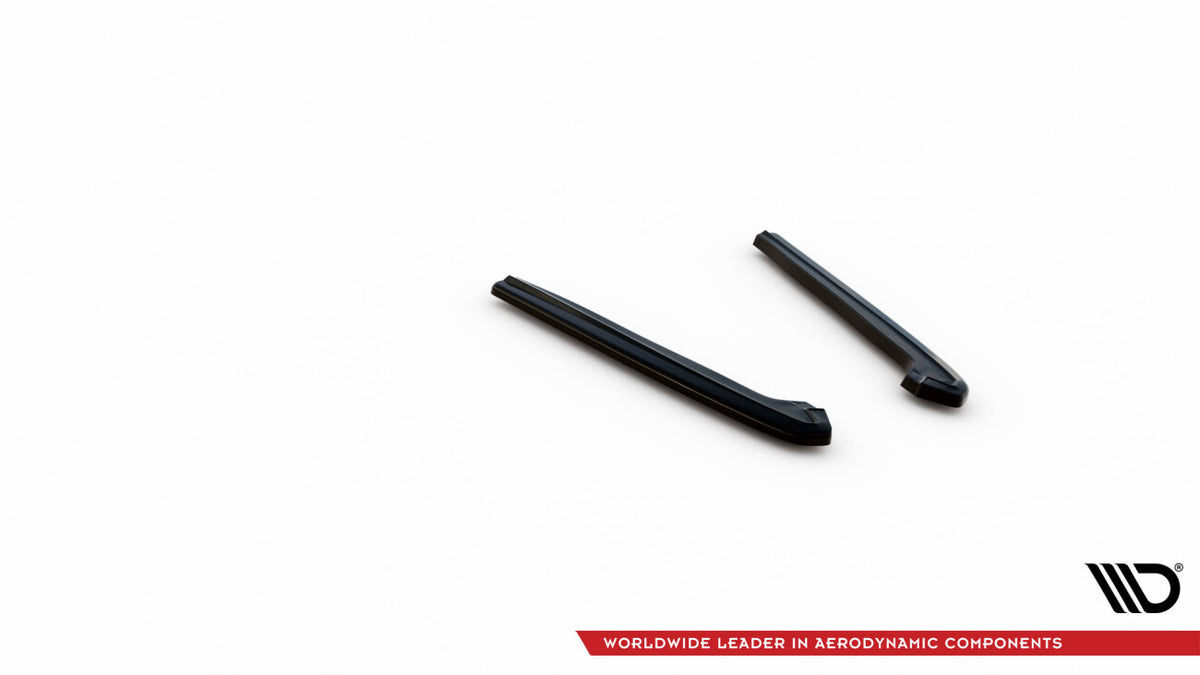 Diffusor Flaps passend für Ford Mustang Mk5 FL schwarz Hochglanz