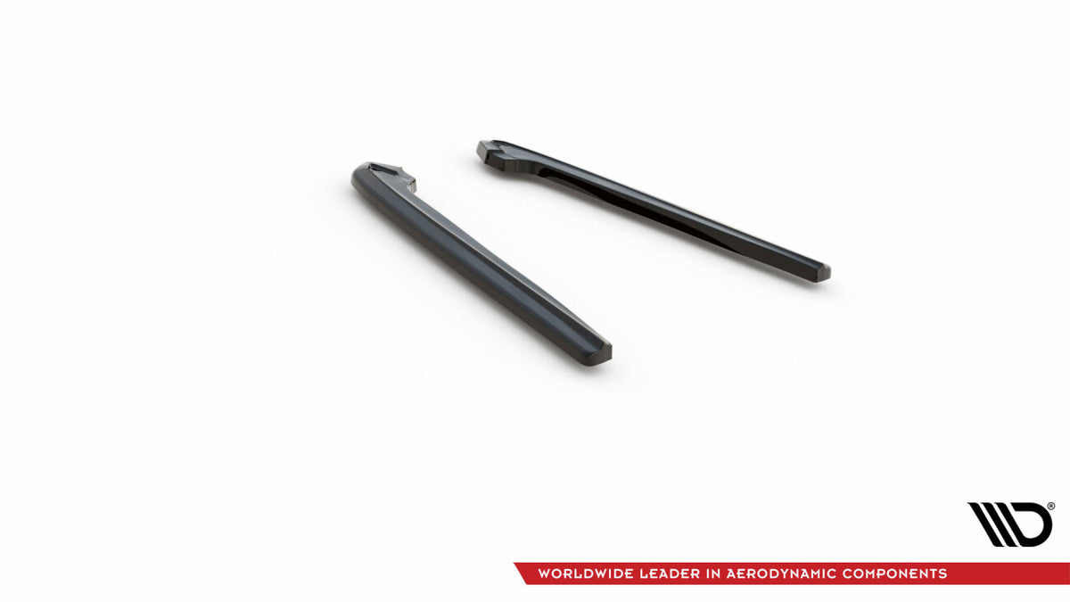 Diffusor Flaps passend für Ford Mustang Mk5 FL schwarz Hochglanz