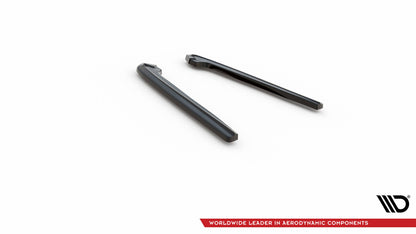 Diffusor Flaps passend für Ford Mustang Mk5 FL schwarz Hochglanz