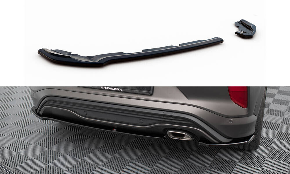 Diffusor Flaps passend für Ford Puma ST-Line Mk1 schwarz Hochglanz