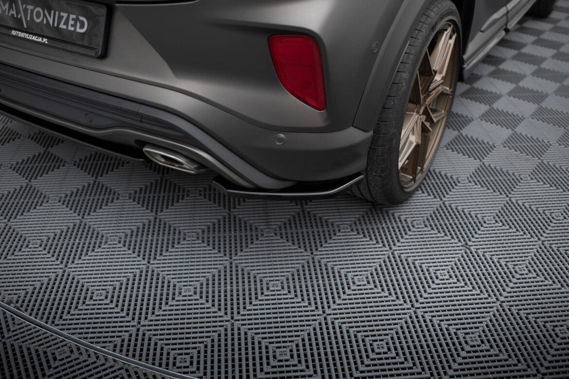Diffusor Flaps passend für Ford Puma ST-Line Mk1 schwarz Hochglanz