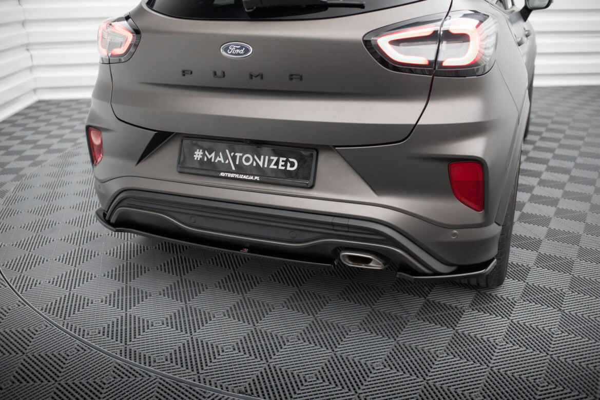 Diffusor Flaps passend für Ford Puma ST-Line Mk1 schwarz Hochglanz