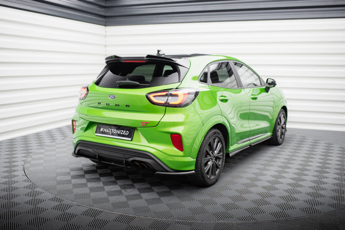 Diffusor Flaps passend für Ford Puma ST Mk1 schwarz Hochglanz