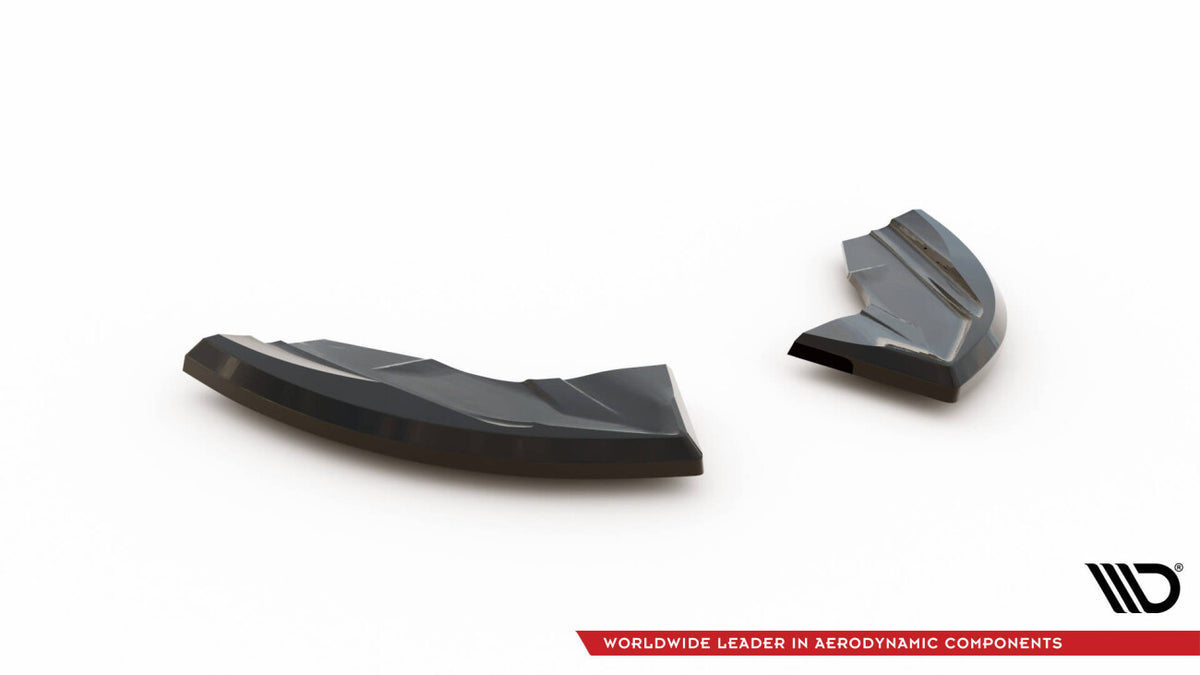 Diffusor Flaps passend für Ford Puma ST Mk1 schwarz Hochglanz
