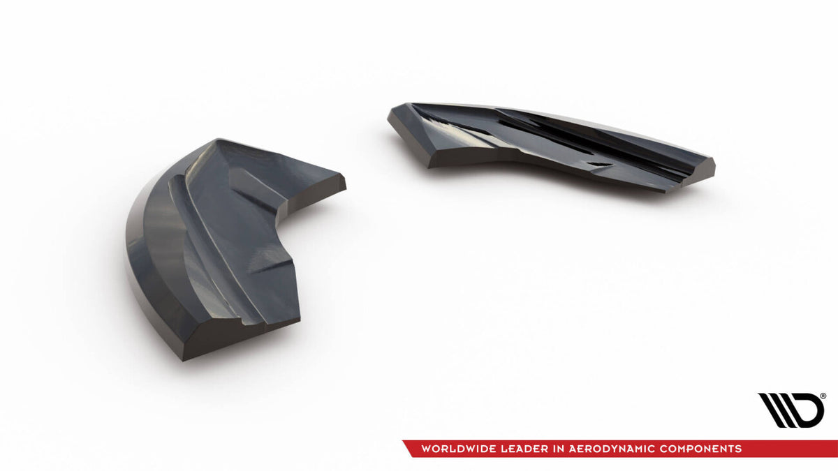 Diffusor Flaps passend für Ford Puma ST Mk1 schwarz Hochglanz