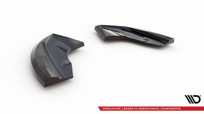 Diffusor Flaps passend für Ford Puma ST Mk1 schwarz Hochglanz
