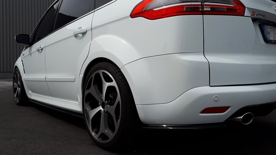 Diffusor Flaps passend für Ford S-Max Titanium Mk1 FL Carbon Look