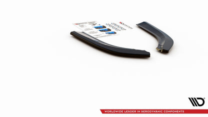Diffusor Flaps passend für Ford S-Max Vignale Mk2 FL schwarz Hochglanz
