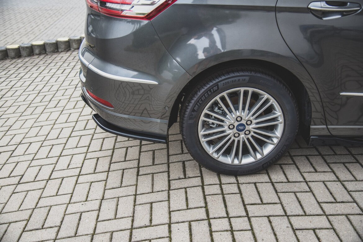 Diffusor Flaps passend für Ford S-Max Vignale Mk2 FL schwarz matt