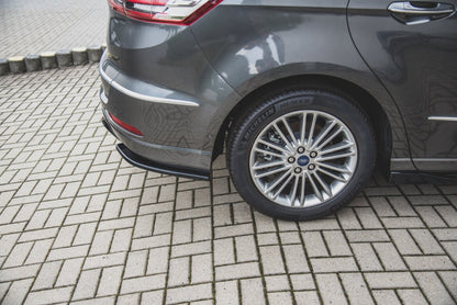 Diffusor Flaps passend für Ford S-Max Vignale Mk2 FL schwarz matt