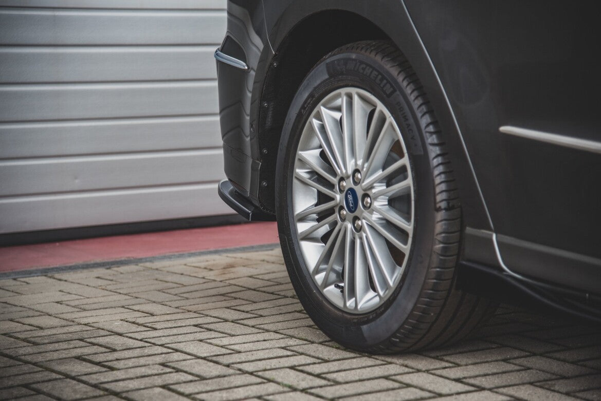 Diffusor Flaps passend für Ford S-Max Vignale Mk2 FL schwarz matt