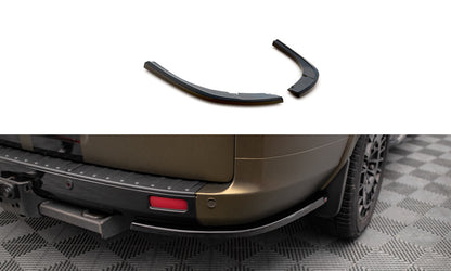 Diffusor Flaps passend für Ford Tourneo Custom Mk1 FL schwarz Hochglanz