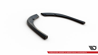 Diffusor Flaps passend für Ford Tourneo Custom Mk1 FL schwarz Hochglanz