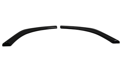 Diffusor Flaps passend für Ford Transit Custom Mk1 FL schwarz Hochglanz