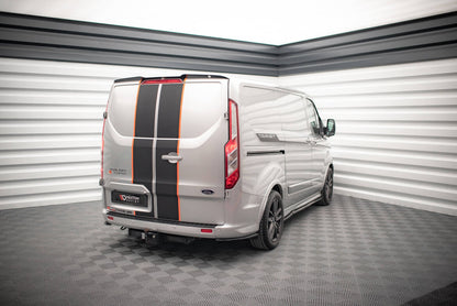 Diffusor Flaps passend für Ford Transit Custom ST-Line Mk1 FL schwarz Hochglanz