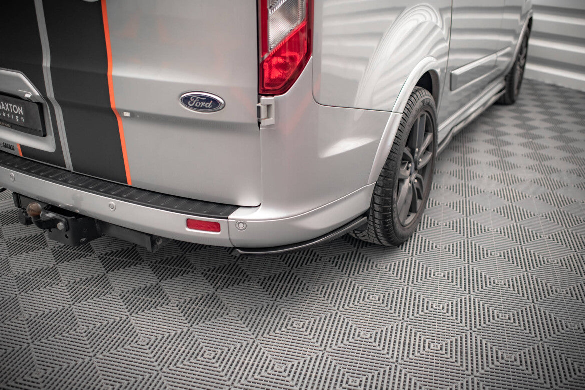 Diffusor Flaps passend für Ford Transit Custom ST-Line Mk1 FL schwarz Hochglanz