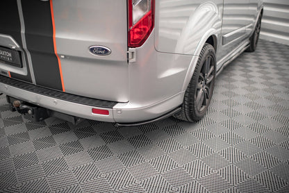 Diffusor Flaps passend für Ford Transit Custom ST-Line Mk1 FL schwarz Hochglanz