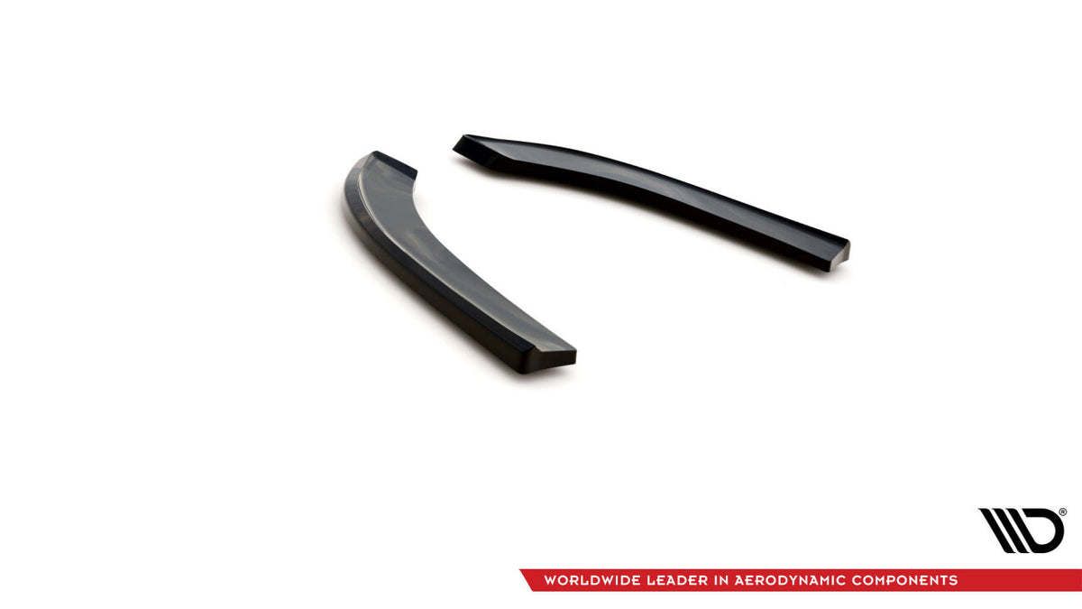 Diffusor Flaps passend für Ford Transit Custom ST-Line Mk1 FL schwarz Hochglanz