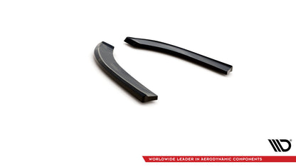 Diffusor Flaps passend für Ford Transit Custom ST-Line Mk1 FL schwarz Hochglanz