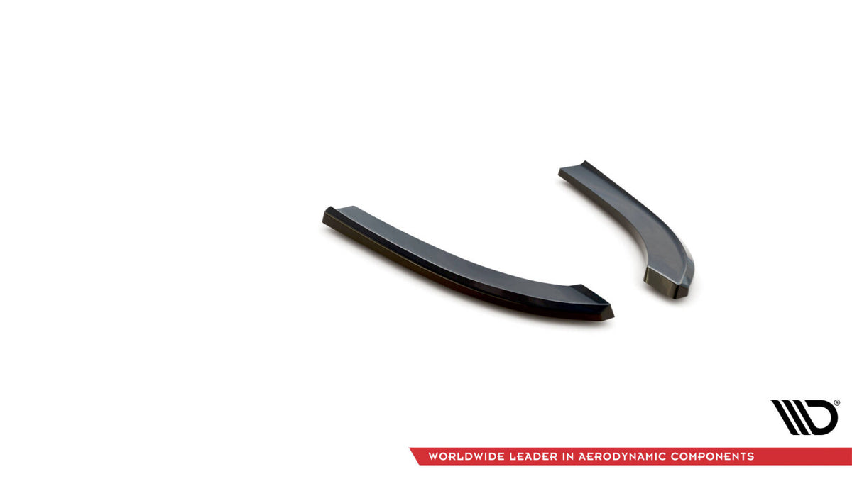 Diffusor Flaps passend für Ford Transit Custom ST-Line Mk1 FL schwarz Hochglanz