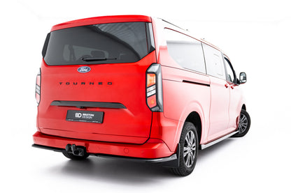 Diffusor Flaps passend für Ford Transit Custom / Tourneo Custom Mk2 schwarz Hochglanz
