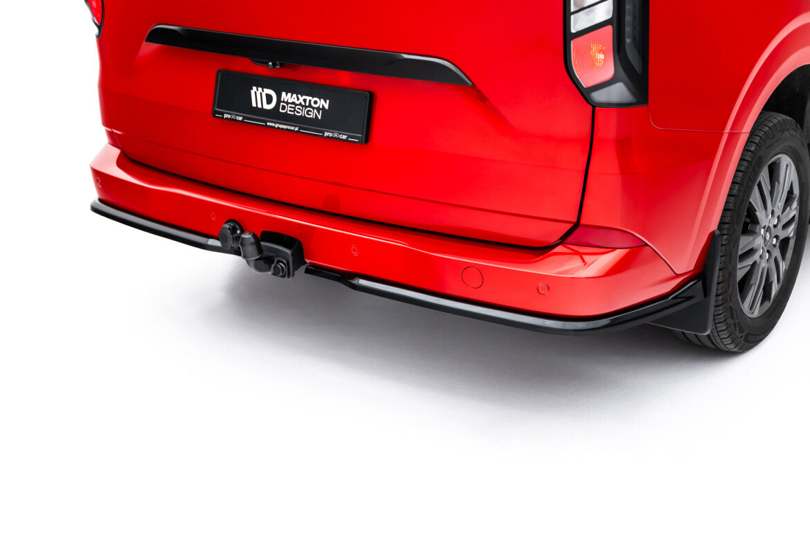 Diffusor Flaps passend für Ford Transit Custom / Tourneo Custom Mk2 schwarz Hochglanz
