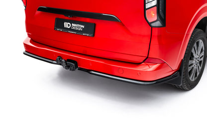Diffusor Flaps passend für Ford Transit Custom / Tourneo Custom Mk2 schwarz Hochglanz