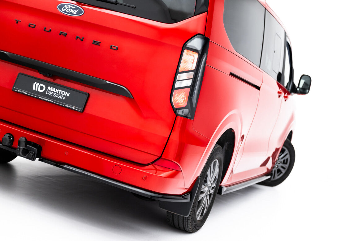 Diffusor Flaps passend für Ford Transit Custom / Tourneo Custom Mk2 schwarz Hochglanz
