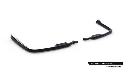 Diffusor Flaps passend für Ford Transit Custom / Tourneo Custom Mk2 schwarz Hochglanz