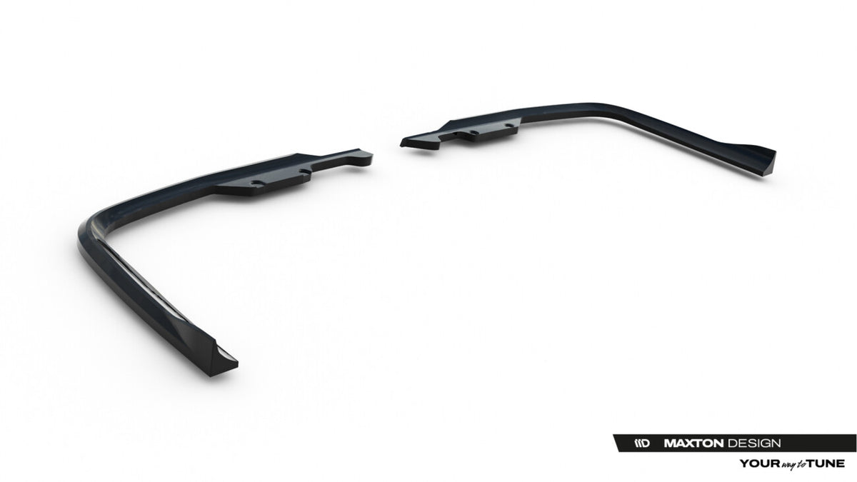 Diffusor Flaps passend für Ford Transit Custom / Tourneo Custom Mk2 schwarz Hochglanz