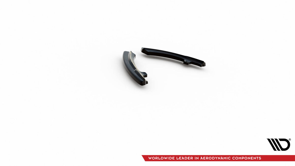Diffusor Flaps passend für Mazda 3 Mk3 schwarz Hochglanz