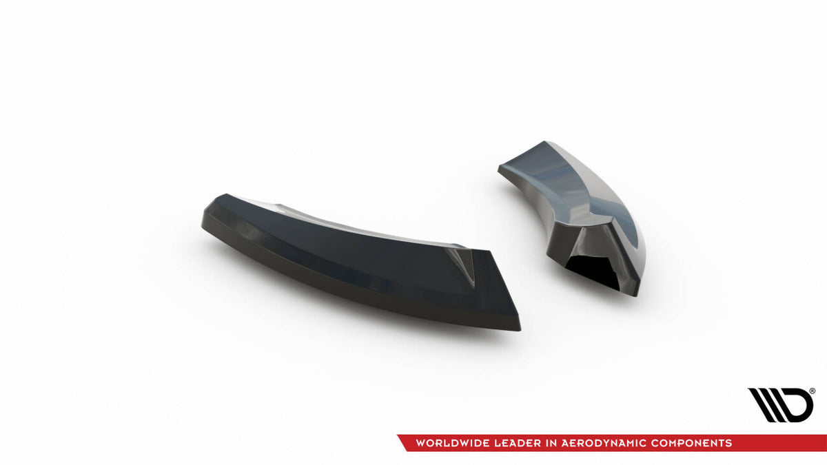 Diffusor Flaps passend für Mazda 3 Mk4 schwarz Hochglanz