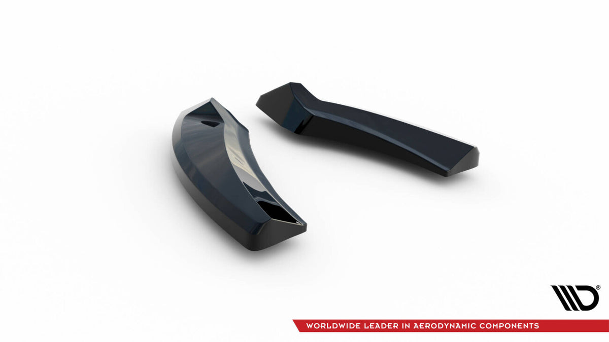 Diffusor Flaps passend für Mazda 3 Mk4 schwarz Hochglanz