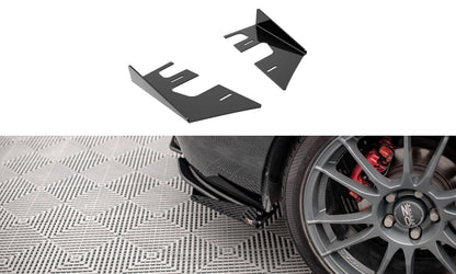 Diffusor Flaps passend für Mazda 3 MPS Mk1 schwarz Hochglanz