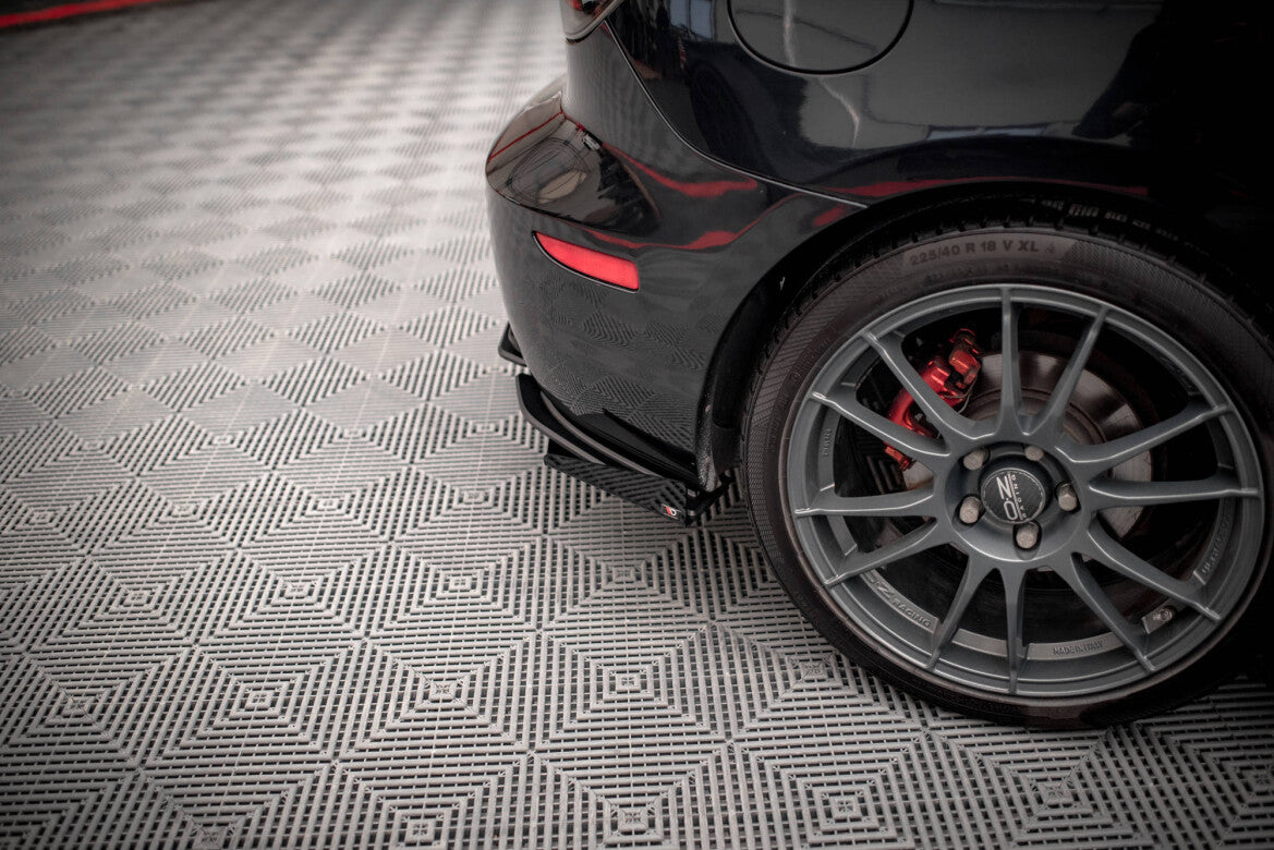 Diffusor Flaps passend für Mazda 3 MPS Mk1 schwarz Hochglanz